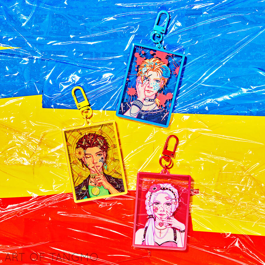 $15 donation: 1 keychain $25 donation: 2 keychains $30 donation: 3 keychains