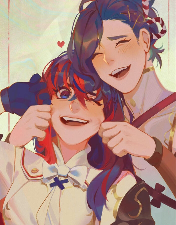 Alear and Kagetsu (Khoi and Laura joint signing)